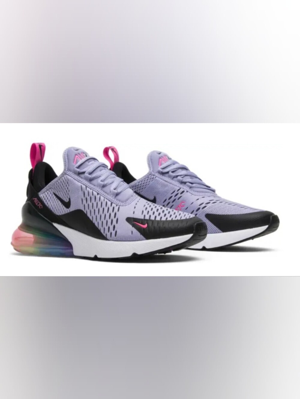 Nike Air Max 270 Ar0344- 500 'Be True' Sneakers Men's Size 9.5 Like New